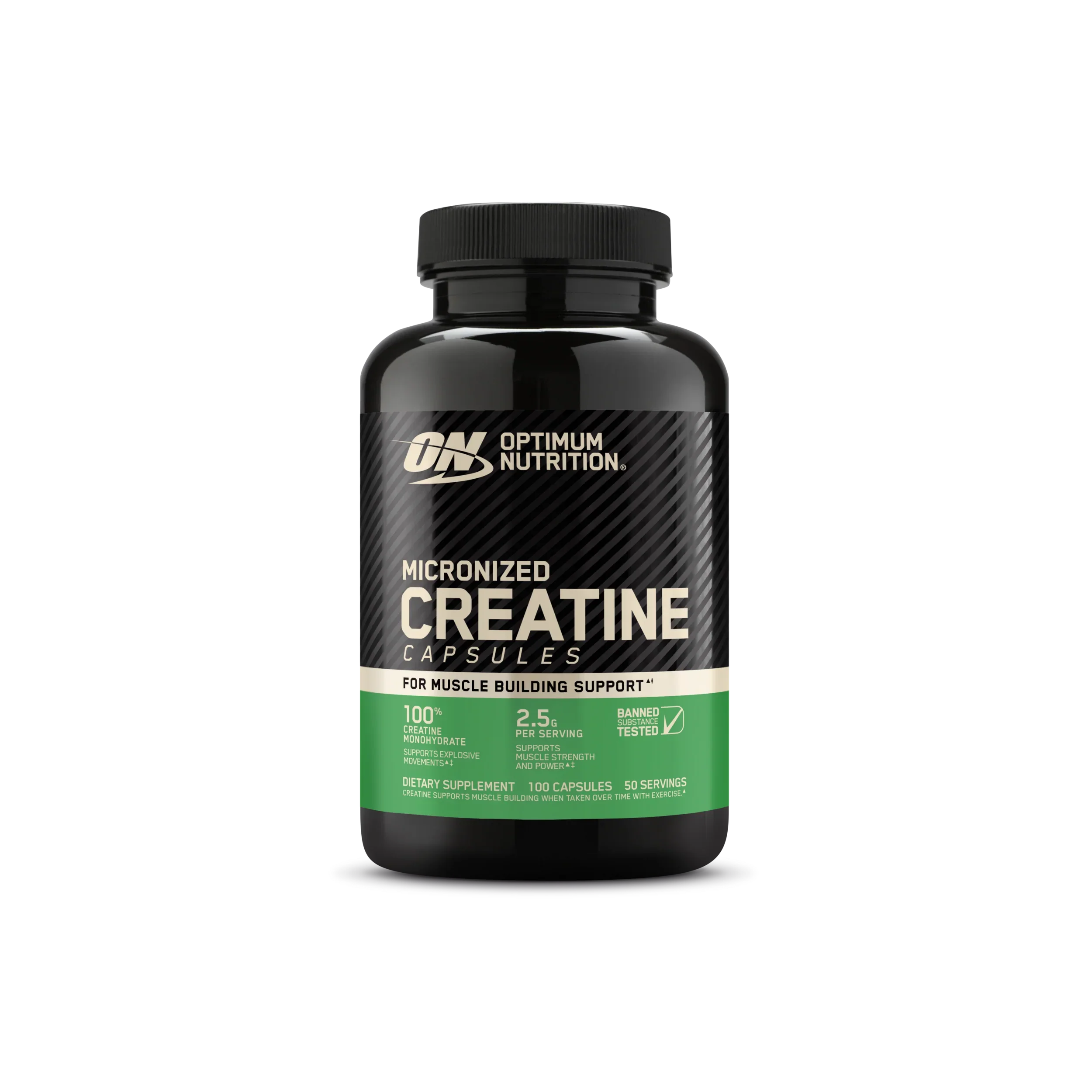 Micronized Creatine Capsules