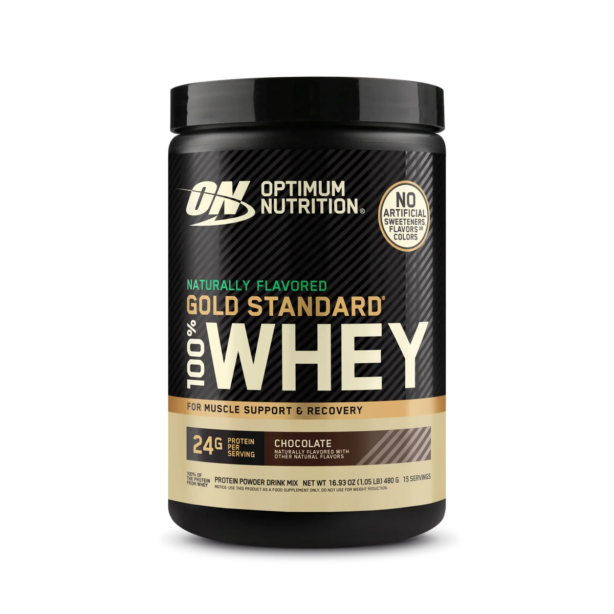 Gold Standard 100% Whey Naturally Flavored Protein Powder